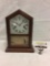 Beautiful and unique antique New Haven Cottage clock from the late 1800's