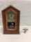 Antique Oak Cottage time & strike clock see pics!