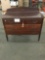 Antique 3 drawer mahogany sideboard buffet - deco piece