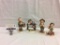 Collection of 4 TMK 2 Hummel figurines includes boy scared of frog see pics