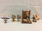 Collection of 4 TMK4 Hummel figurines including the 