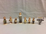 Collection of 7 TMK 7 figurines includes 