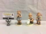 Collection of 3 exclusive edition Hummel figurines includes 