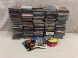 210 cds of classical, jazz and pop genres + 30 NIP Sony recordable CDs