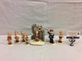 Collection of 7 TMK8 Hummel figurines + Goebel 