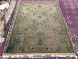 Beautiful very large Imperial Karnak Egyptian wool rug by Mohawk Mills As is
