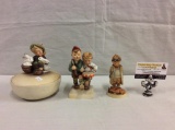 Collection of 3 fantastic TMK2 Hummel figurines as is see pics