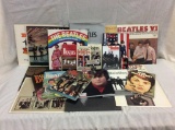 Beatles memorabilia collection, 10 Lp's, 3 VHS, 1 DVD, 4 magazines, 5 books NICE LOT