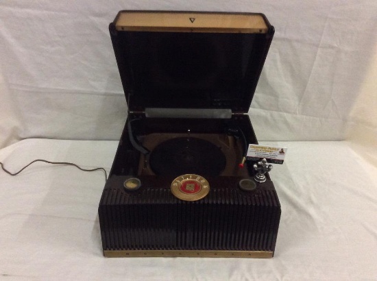 Vintage Motorola Bakelite portable phonograph player Model 53F2 see pics