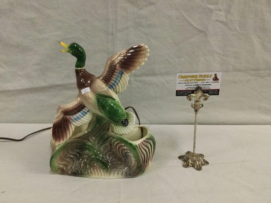 Maddux of California mid century duck lamp