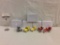 Collection of 5 diecast Hallmark Kiddie Car Classics incl 1955 Murray Tractor and Trailer