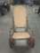 Vintage bent wood cane back and seat rocker in good cond