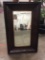Wonderful large wall mirror with thick frame