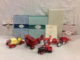 Collection of 4 diecast Hallmark kiddie car classics; includes 1935 timmy racer