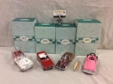 Collection of 4 diecast Hallmark Kiddie Car Classics incl 1941 Steelcraft by Murray