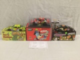 3 Cartoon Network wacky racing diecast cars with boxes - incl. Scooby Doo zombie island