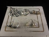 5 more beautiful pairs of sterling silver earrings