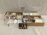 Nice collection of approximately 1500 sports cards; includes 93-94 fleer basketball cards