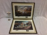 2 signed commemorative prints by Ken Zylla 