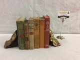 7 antique & vintage books incl. 1913 Ruth Fielding of the Red Mill by Emerson & 1950 Roy Rogers