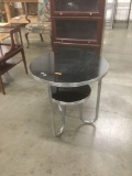 Mid century Royalchrome by Royal Metal Manufacturing Co two-tiered table - great piece