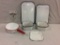 Selection of vintage enamel ware pans and dishes - as is