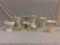 Large selection of 50's-70's porcelain vases incl. 2 USA 50's and 2 cornucopia vases