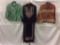 60's womens clothing - tribal influence dress & 2 jackets incl. 