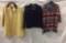 3 womens tops - large sweater by Eleven Star, Bruckner's jacket & a vintage Esther Foster jacket