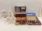 4 boxes of antique/vintage Christmas lights incl. lighted Christmas church display