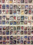 Uncut sheet of Mariners 1989 Upper Deck Baseball cars in frame incl. Ken Griffey jr. Rookie