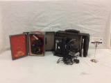 Tri-Purpose SVE projector Model AAA No. 63317 w/ Gilbert S-25 Microscope w/ case