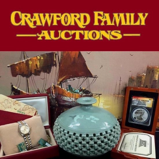 Antiques, coins/jewelry, furniture & dolls auction
