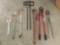 8 heavy duty hand tools incl. wrenches & cutters - Rigid 36 inch pipe wrench, Jet industrial Wrench