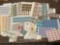 Large collection of vintage U.S. mint stamp blocks and plates, $87.22 face value