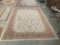 Florence ivory brick Italian made area rug in neutral cream & biege tones