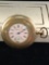 Antique Hampden gold plated pocket watch, needs servicing