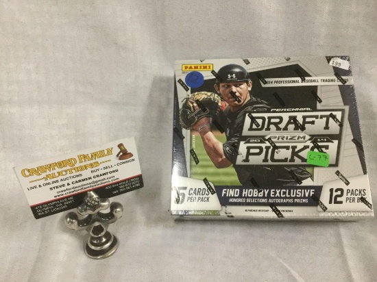 Unopened Panini 2014 Perennial Drafts Picks Pro MLB hobby box - 12 packs total