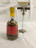Snake wine sealed decorative bottle - preserved Cobra eating smaller snake