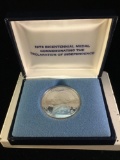 1976 Bicentennial silver medal commemorating the declaration of independance