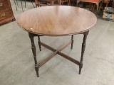 Vintage round small kitchen/side table