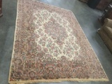 Vintage 9'x12' Lanamar by Karastan woven imported wool rug - ornate 