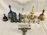 Selection of 12 decorative bells incl. Goebel Bell, RS bell, and several more see pics