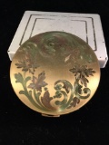 Beautiful vintage 4? make-up compact by Elgin America