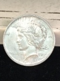 Amazing 1923 silver peace dollar