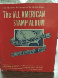 Amazing find! All American stamp book, stamps from 1851 to 1953, see pics