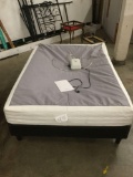 Sleep Number full sized bed & base - approx 55? x 76? x 27? w/ no remote