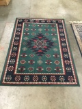 Unmarked Southwest / Native American style wool rug
