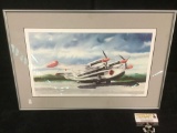Alaska Coastal Airline framed print by Keith G signed & #'d 303/750