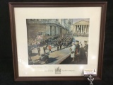450th Anniversary City March litho by David Rowlands, signed & #'d 23/125 in frame